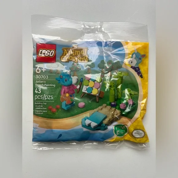 LEGO Julian's Beach Painting