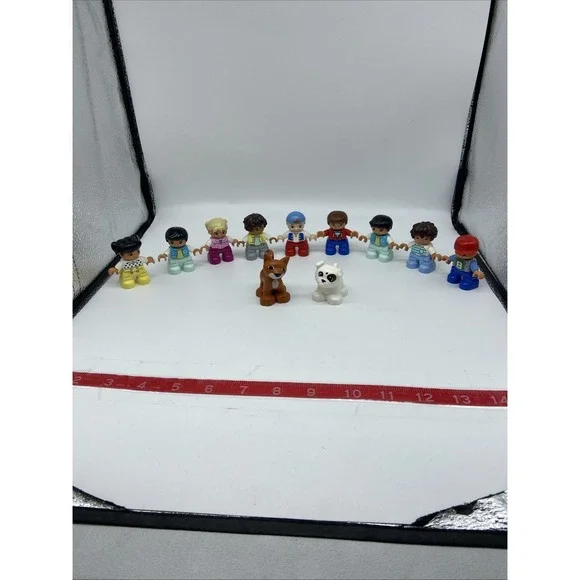 Duplo Lego Kid Figures (11) Dog Cat Boys Girls