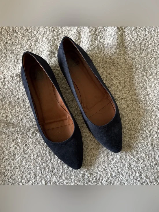 Aquatalia | Penina Low Heel | Navy | 9.5
