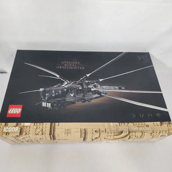 LEGO Icons Dune Atreides Royal Ornithopter 10327 Sealed 1369 Pieces