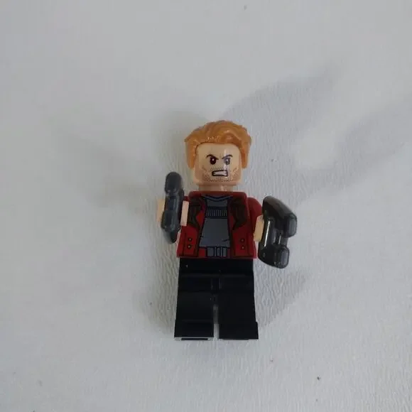 LEGO Star-Lord Minifigure sh0499 Avengers‎ Infinity War 76107 Thanos Peter Quill