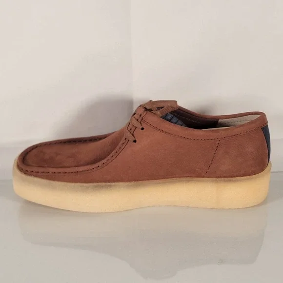 Clarks Mens Shoes Wallabee Cup Tan Nubuck 11.5 26167989‎