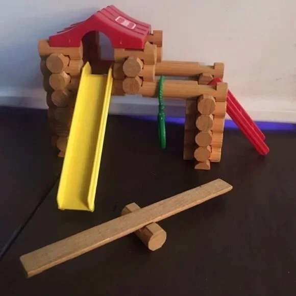 Lincoln Logs Playground Set