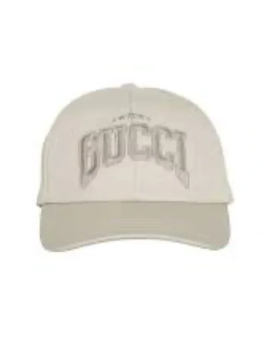 Unisex, Gucci, cotton embroidered logo baseball cap size medium adjustable