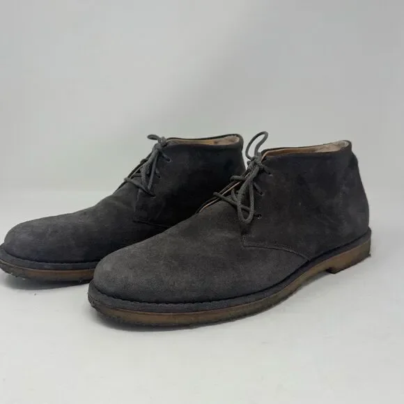 VINCE | Lace Up Gray Suede Chukka Boots Men’s Size 10.5