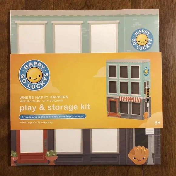 Hallmark Happy Go Luckys PLAY & STORAGE KIT