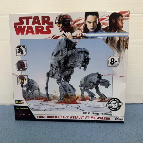 Star Wars The Last Jedi First Order Heavy Assault AT-M6 Walker Model 85-1649