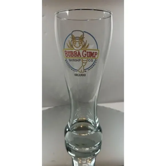 Bubba Gump‎ Shrimp Co Pilsner Glass Pint Beer Cup Souvenir New Orleans