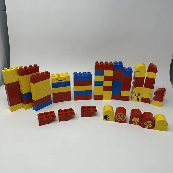 Tyco Blocks 82 Pieces Preschool Super Blocks Building Bricks‎