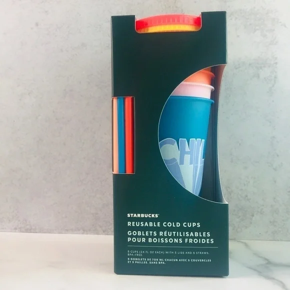 Starbucks 2020 Back to School Stickers Cold Cups