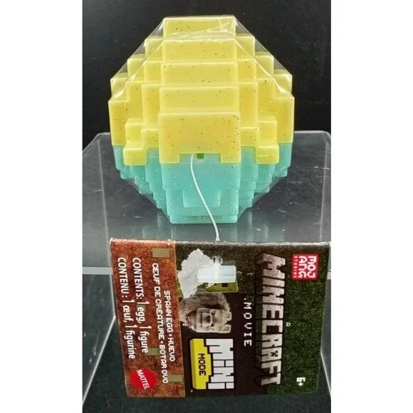 Minecraft Movie Mini Mode Spawn Egg Figure By Mattel 6+