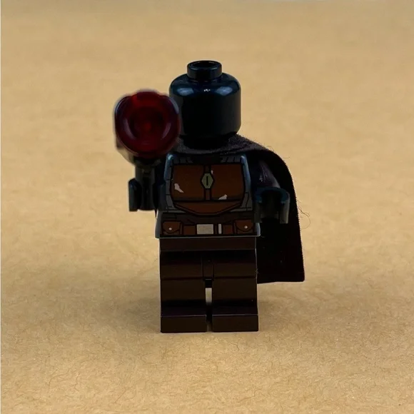 LEGO Mandalorian Tribe Warrior Dark Brown Cape no helmet sw1079 75267 2”