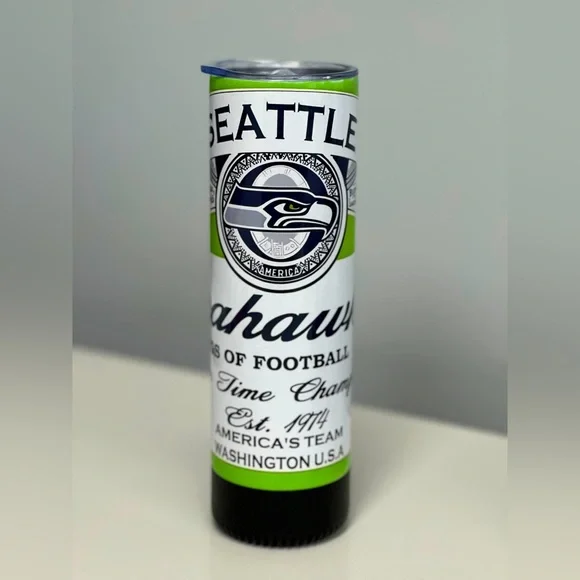 *NEW*‎ 20 oz Seattle Seahawks Stainless Steel Bluetooth Speaker Tumbler
