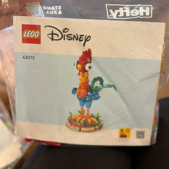LEGO Disney‎ Hei Hei 43272 & Creator 3-in-1 Exotic Dragonfly 31157 Sets & manual