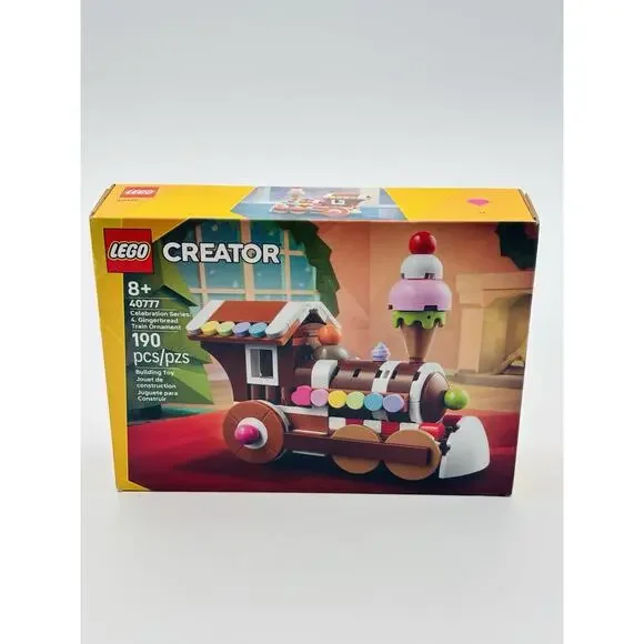 NEW Lego Creator 40777 Celebration Series: Gingerbread Train Ornament SEALED