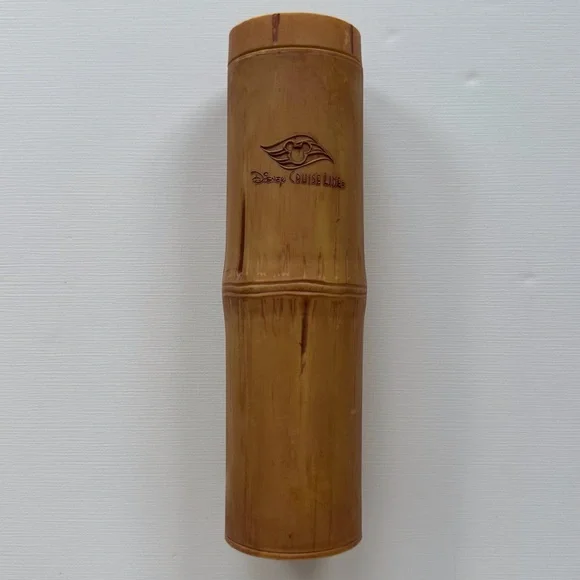 Disney Cruise Line souvenir bamboo luau tiki sipper cup‎