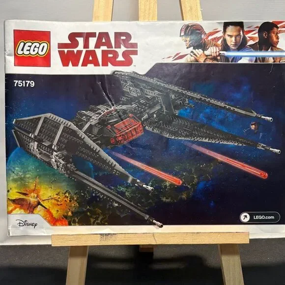 LEGO Star Wars Black and Red Starfighter  booklet