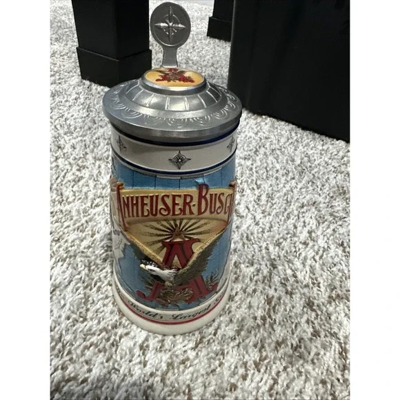 1996 Anheuser Busch Collectors Club Membership Stein – World's‎ Largest Brewer