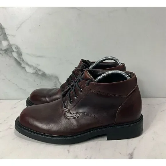 SEBAGO Brown Leather Chukka Boots