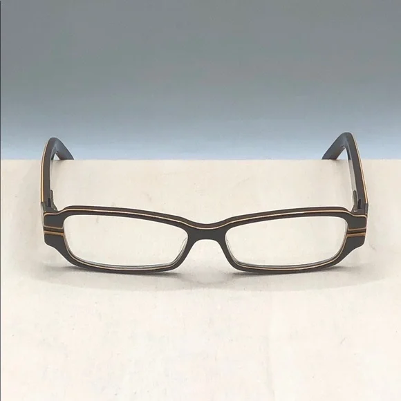 GUCCI 2916 Glasses in color GRN cocoa butter brown rectangular UNISEX, FLAWS