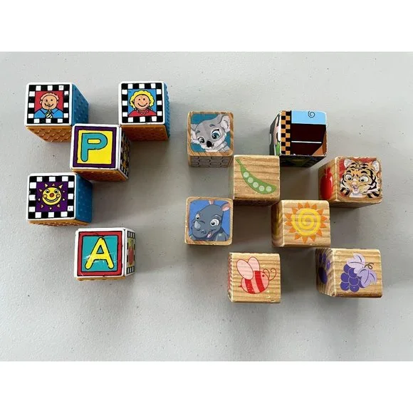 kids 13 piece random blocks