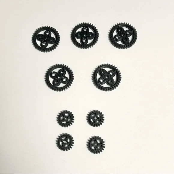 LEGO MINDSTORMS EV3 31313 Lot of Black Cogs Replacement Parts