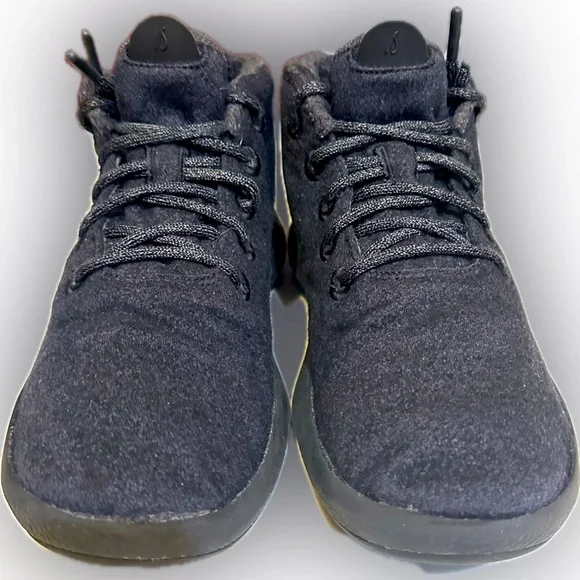 ALLBIRDS RUNNER UP MIZZLE 2 M10 NATURAL BLACK WOOL WITH BOX A10107M100 CASUAL