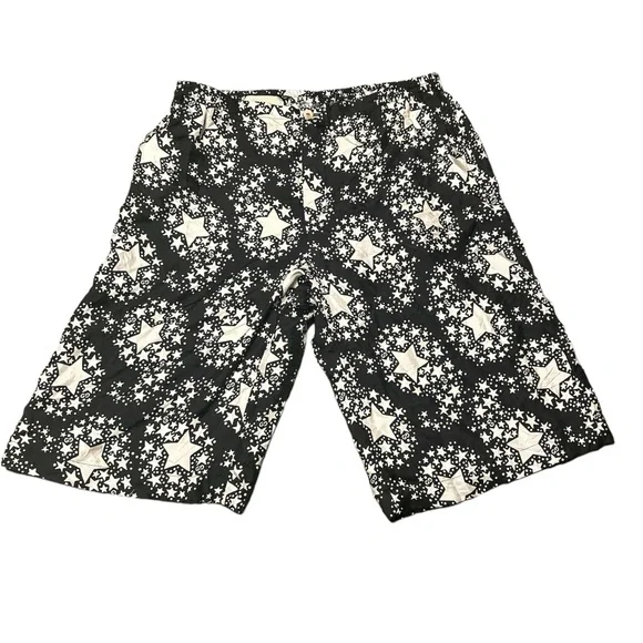 Gucci Silk Star Print Men Shorts Size 50