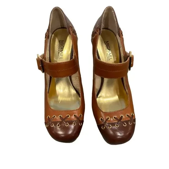 Micheal Kors Baby Doll Platform Heels, Womens Size 7.5‎