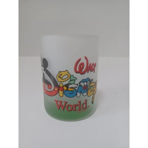 Walt Disney World Mickey Mouse Donald Duck Shot Glass Shotglass 2.5