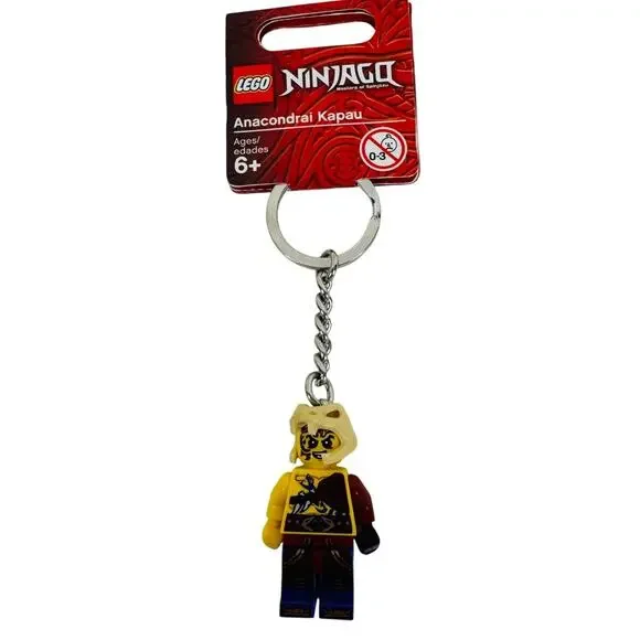 Lego Ninjago Anacondrai Kapau Keyring‎ 851353 NWT