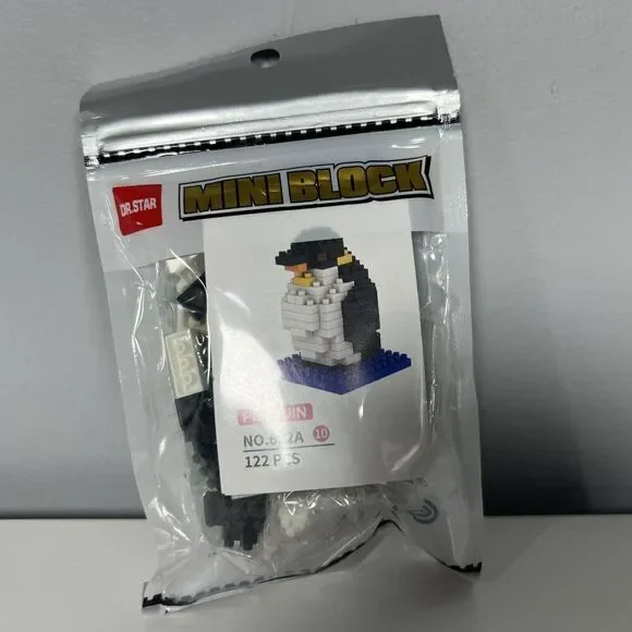 Dr Star Mini Block Penguin No. 692A 122 Piece Building Set