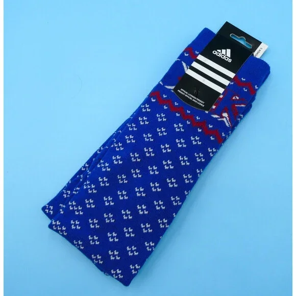 Kentucky Wildcats Crew Socks Womens One Size Adidas Blue College‎ Mid Y2K NCAA