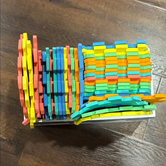 Vibrant Foam Building Blocks Set for Kids 36 Pieces Learning toys Animals Color