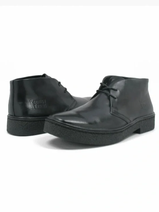 The Original British Walkers Men’s Playboy High Top Black Chukka Boot 10.5 M/W