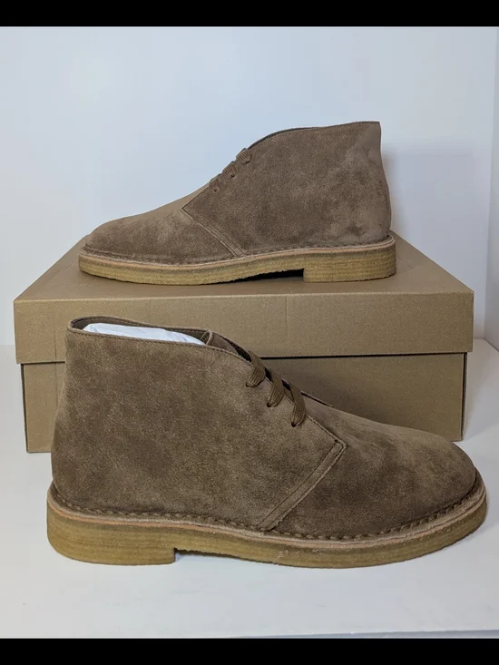 NEW Vince Lafayette Suede Chukka Desert Boots Mens 8.5 NIB + Dust Bag $350 MSRP