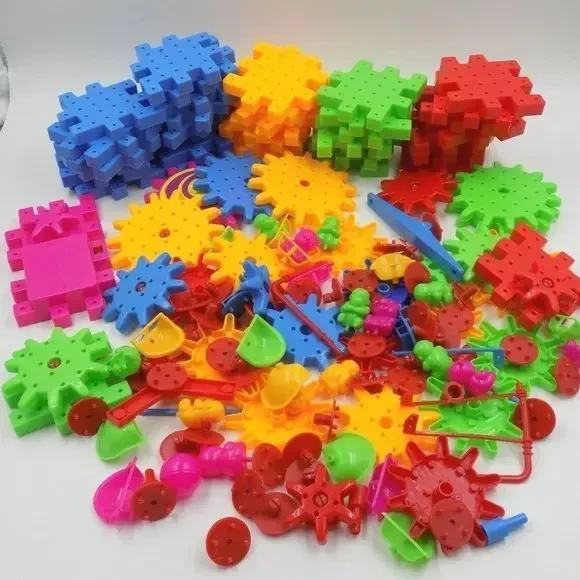 Funny Gears‎ Educational Building Block Toys / Monkeys & Bears Swings