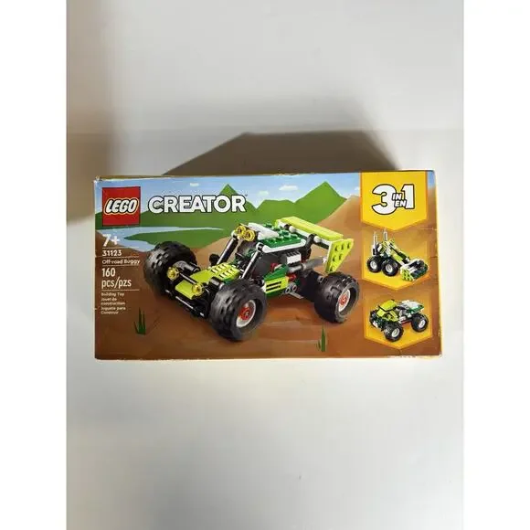 LEGO Creator 3 In 1 Off Road Buggy 31123 Building Toy Set New in Box. Sealed.