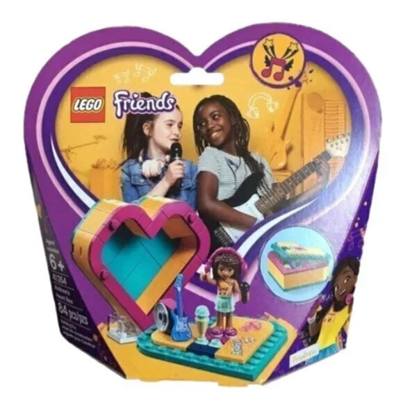 LEGO Friends Andrea's Heart Box Building Kit New
