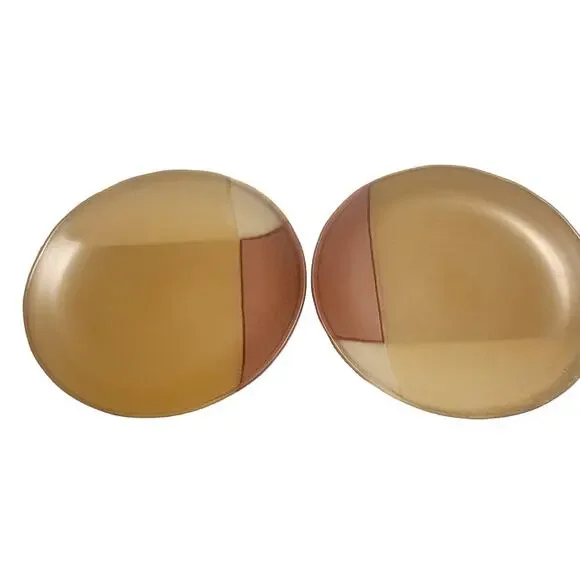 Sango Gold Dust Sienna 5039 Dinner Plates 10.75