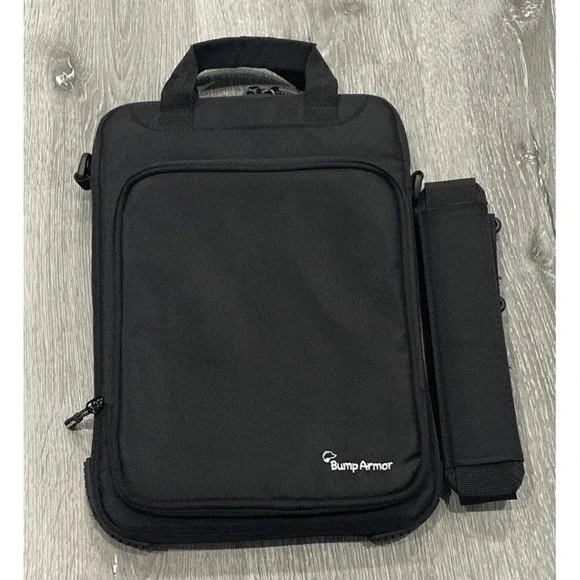 Bump Armor Tech-Pro Case W/ High Density‎ Foam Cases Black 9 1/2
