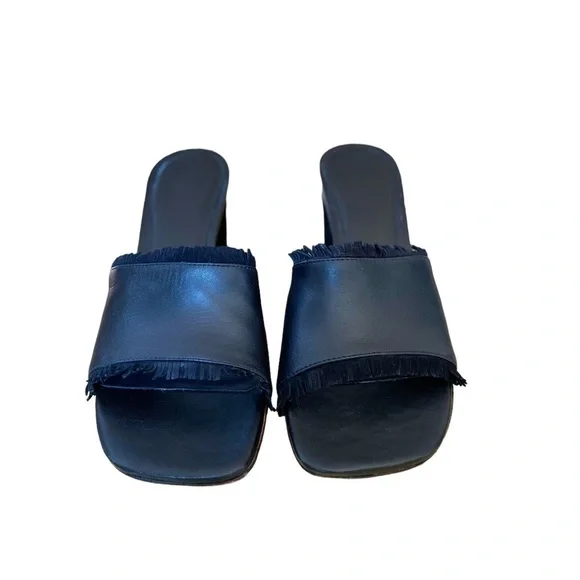 BERNARDO Blossom Block Heel Mule Size 10M