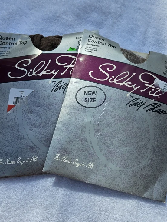 Silky Fit Suntan/taupe Queen Control Top 3805 Sandalfoot to‎ 6'1