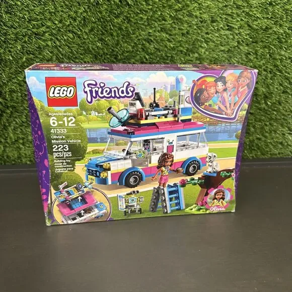 LEGO Friends Heartlake City Hair Salon Set 41333 New Damaged Box Retired