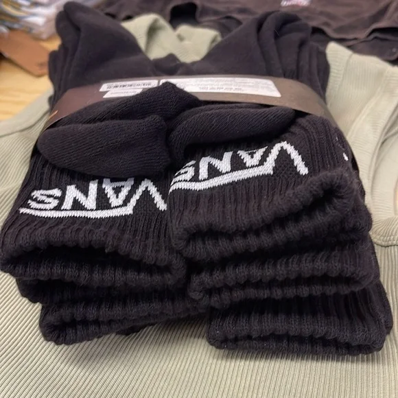 Vans Socks 6 pairs set CREW VANS. 