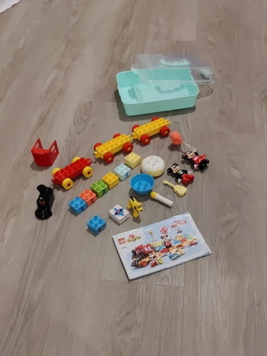 Lego Duplo Disney Mickey Mouse Birthday Train 10941 Minnie Y2K Cottagecore Retro