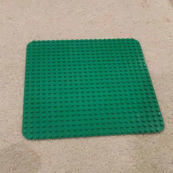 Lego Duplo Green Plastic Building Base Plate