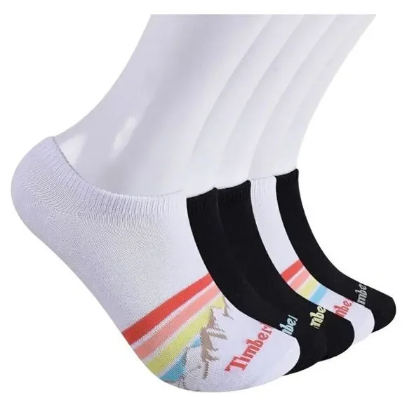 Timberland Womens 5Pack No‎ Show Liner Socks NWT