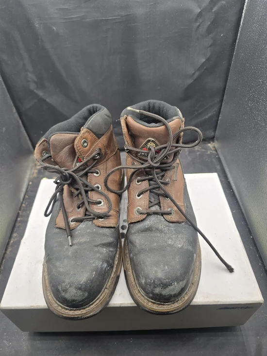 Rocky Brown and Black Chukka Work Boots