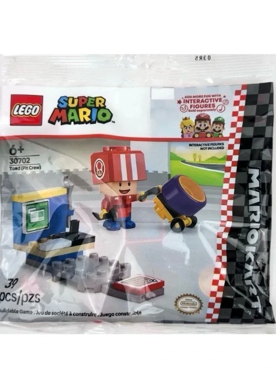 Lego 30702 - Lego Super Mario Kart - Toad (Pit Crew)